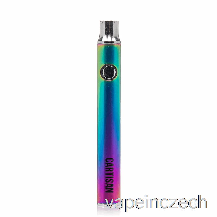 Cartisan Button Vv 350 510 Bateriové Duhové Vape Pero